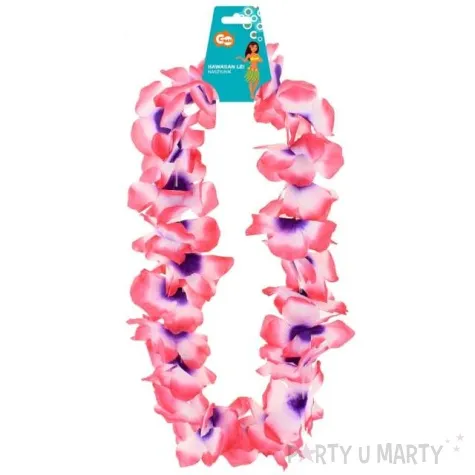 naszyjnik hawajski ombre rozowo fioletowy godan 45 50 cm