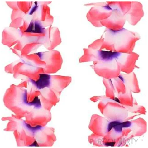 naszyjnik hawajski ombre rozowo fioletowy godan 45 50 cm