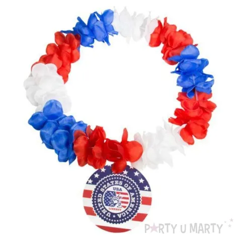 naszyjnik hawajski usa party folat