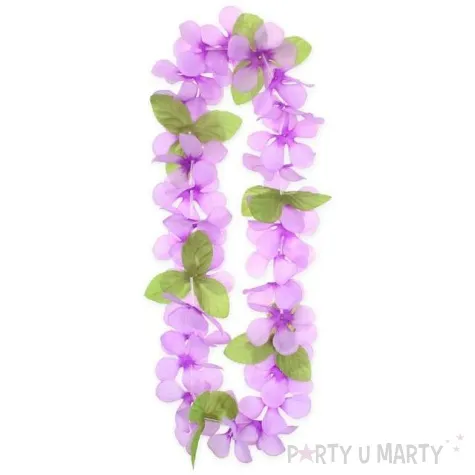 naszyjnik hawajski wiosenny rozowy godan 120 cm