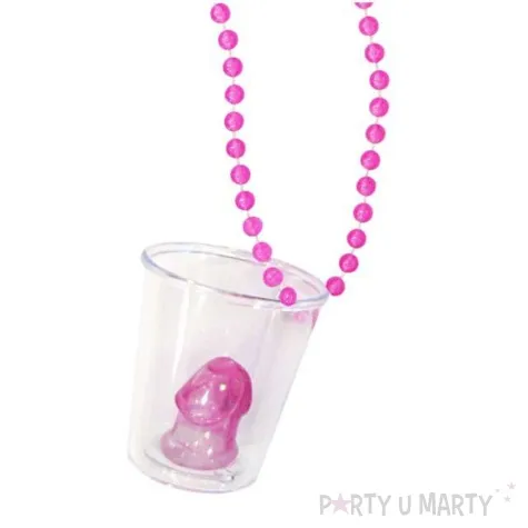 naszyjnik kieliszek willy penisek smiffys