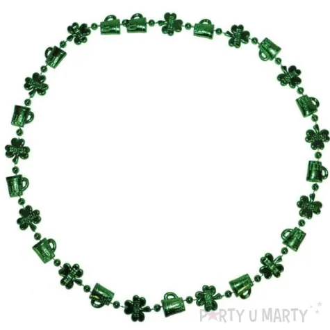 naszyjnik koniczyna swiety patryk funny fashion