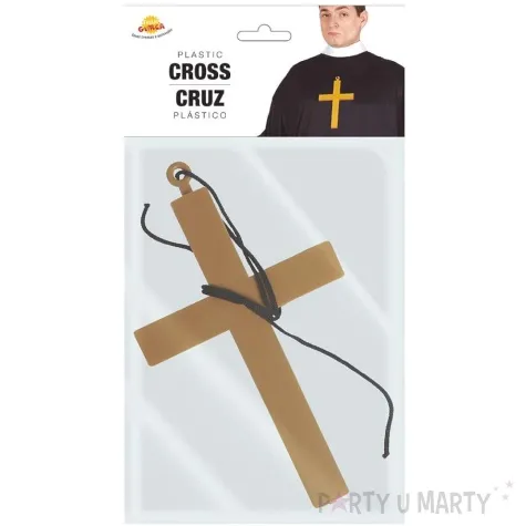 naszyjnik krzyz zloty guirca 23 cm