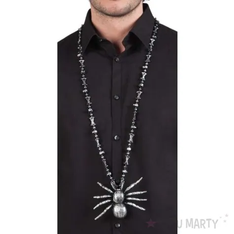 naszyjnik pajak tarantula srebrny boland 60 cm