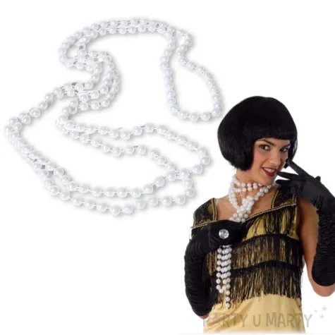 naszyjnik perly guirca 80 cm