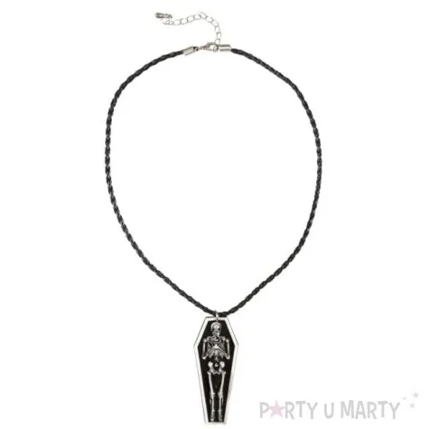 naszyjnik trumna z kosciotrupem widmann