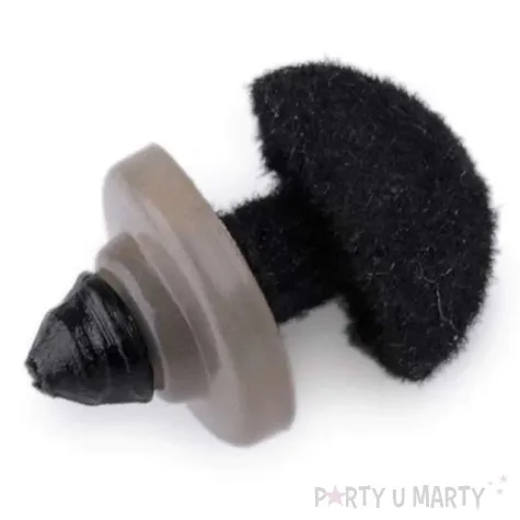 noski bezpieczne aksamitne czarne stoklasa 10x12 mm 5 szt