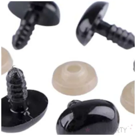 noski bezpieczne classic czarne stoklasa 11x15 mm 5 szt