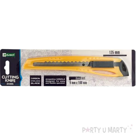 noz do tapet plastikowy d rect 9 mm