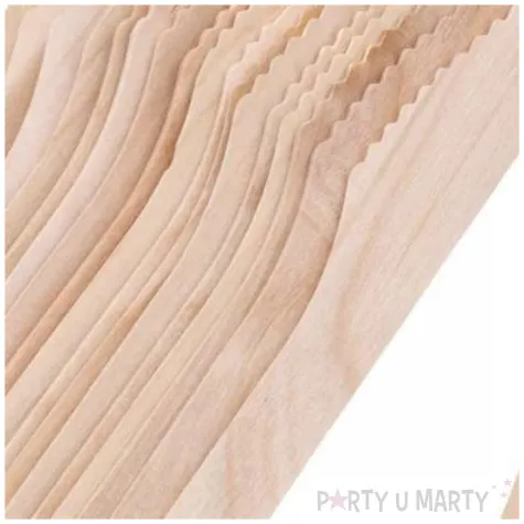 noze drewniane classic eko partycollection 50 szt