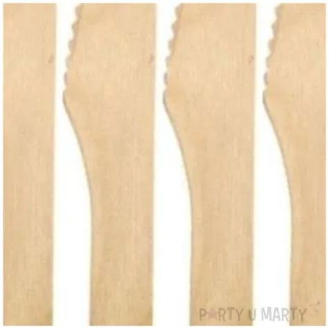 noze drewniane classic naturalne ravi 6 szt