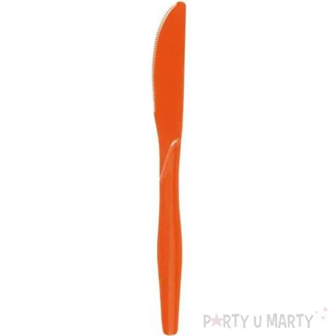 noze plastikowe classic godan pomaranczowe 16 5 cm 8 szt