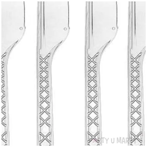 noze plastikowe medium transparentne godan 6 szt