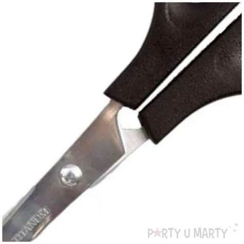 nozyczki biurowe czarne titanum 16 5 cm