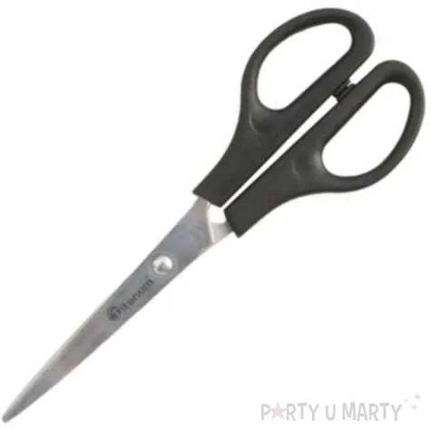 nozyczki biurowe precyzyjne czarne titanum 16 5 cm