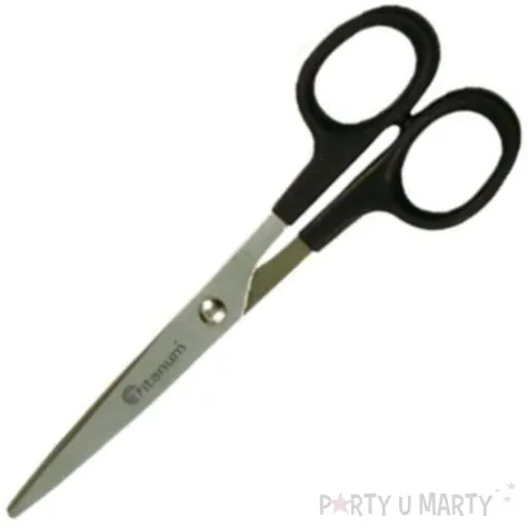 nozyczki classic czarne titanum 17 cm