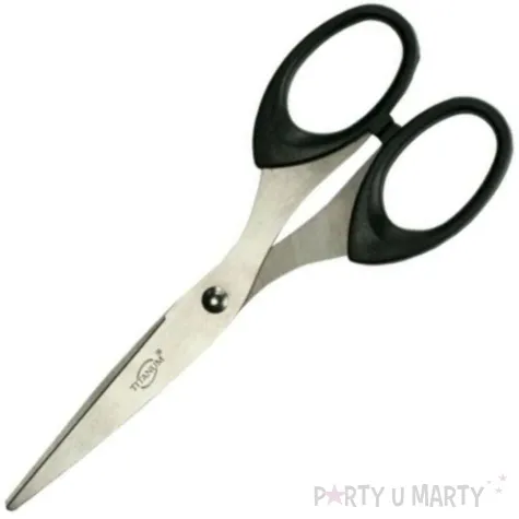 nozyczki domowe czarne titanum 16 cm