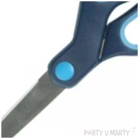 nozyczki ergonomiczne niebieskie titanum 13 cm