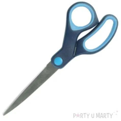 nozyczki ergonomiczne niebieskie titanum 13 cm