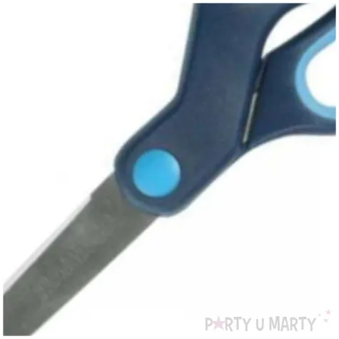 nozyczki ergonomiczne niebieskie titanum 20 cm