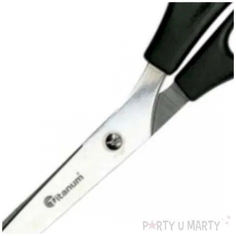 nozyczki uniwersalne czarne titanum 25 cm