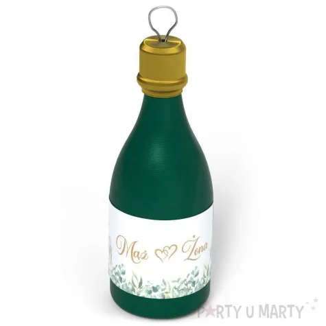 obciaznik do balonow butelka szampana maz i zona eukaliptus beauty 120g