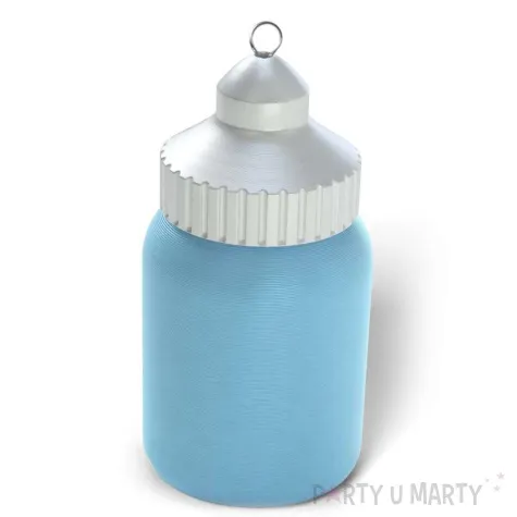 obciaznik do balonow butelka ze smoczkiem blekitny 80 g