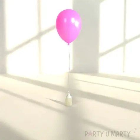 obciaznik do balonow butelka ze smoczkiem waniliowy 80 g