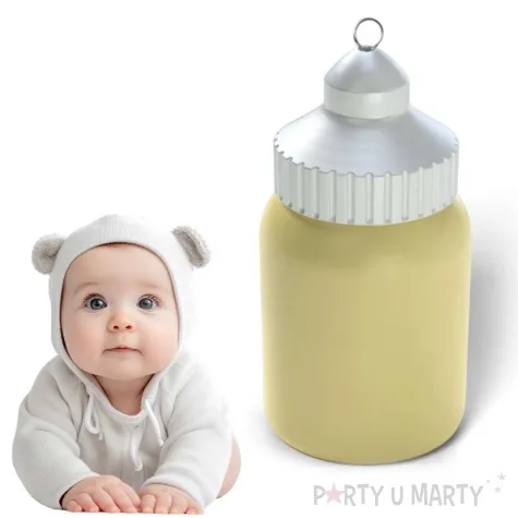 obciaznik do balonow butelka ze smoczkiem waniliowy 80 g