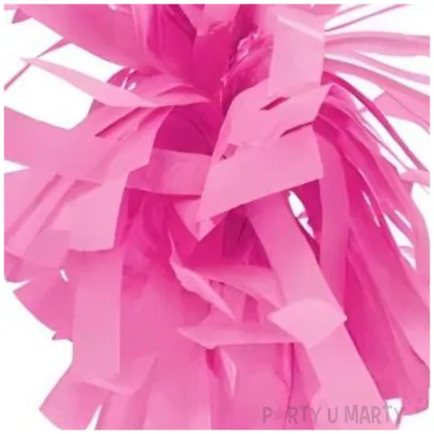 obciaznik do balonow ciezarek foliowy dekoracja na urodziny rozowy pastelowy 130 g 4 szt