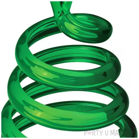 obciaznik do balonow ciezarek sprezyna dekoracja na urodziny zielony 30 g