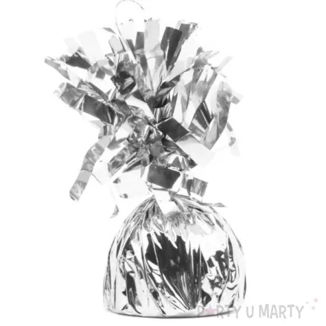 obciaznik do balonow classic srebrny partypal 145 g