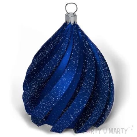 obciaznik do balonow crazy brokat niebieski 70g