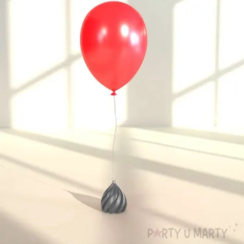 obciaznik do balonow crazy srebrny 70g