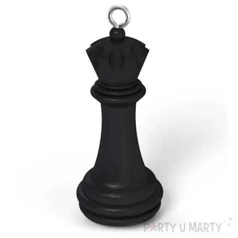 obciaznik do balonow figur szachowe krolowa czarny 100g