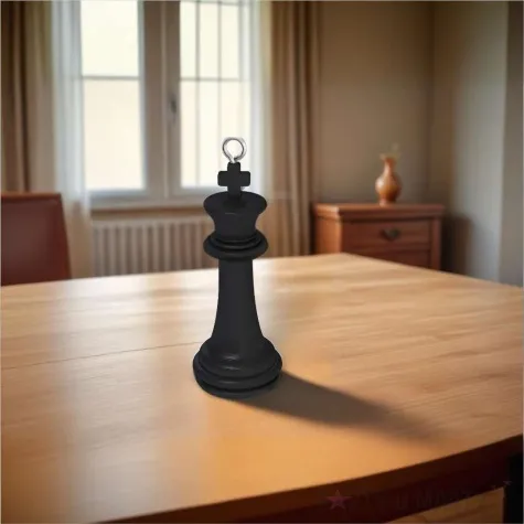 obciaznik do balonow figura szachowa krol czarny 100g