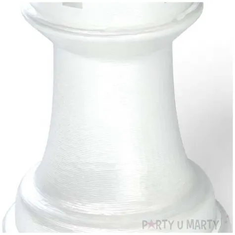 obciaznik do balonow figura szachowa wieza bialy 100g