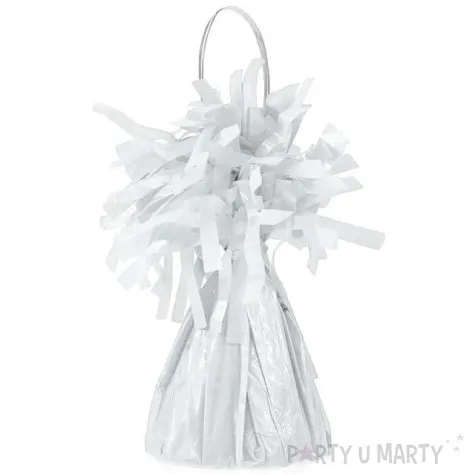 obciaznik do balonow foliowy bialy godan 145g