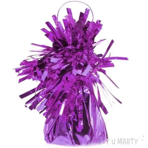 obciaznik do balonow foliowy fioletowy godan 145g