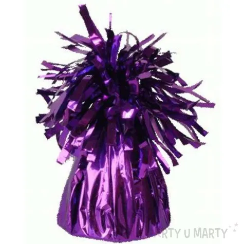 obciaznik do balonow foliowy fioletowy oaktree