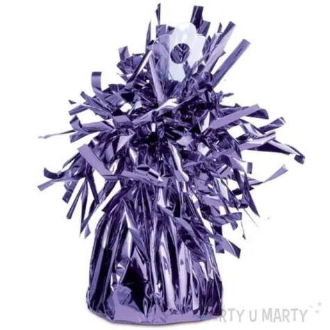 obciaznik do balonow foliowy fioletowy qualatex