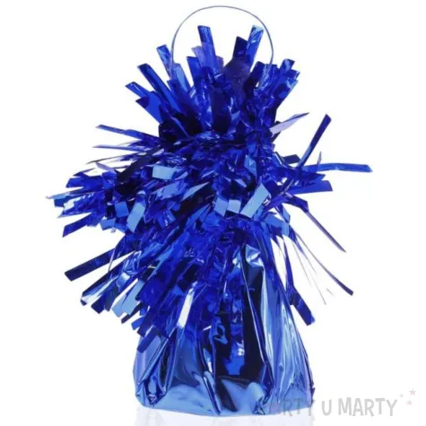 obciaznik do balonow foliowy niebieski godan 145g