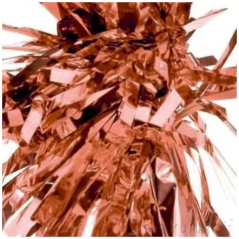 obciaznik do balonow foliowy rozowe zloto godan 145g