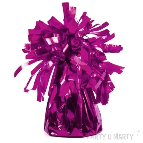 obciaznik do balonow foliowy rozowy partydeco 4 szt