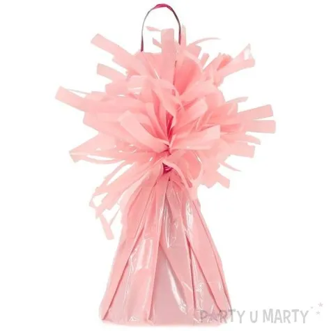 obciaznik do balonow foliowy rozowy pastelowy godan 145g