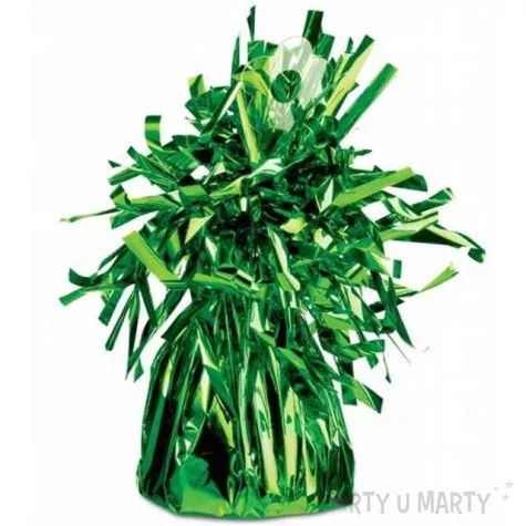 obciaznik do balonow foliowy zielony qualatex