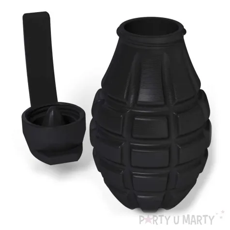 obciaznik do balonow granat z odkrecanym haczykiem czarny