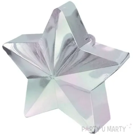obciaznik do balonow gwiazda opalizujacy 170 g