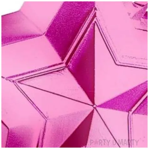 obciaznik do balonow gwiazda rozowy qualatex 150g