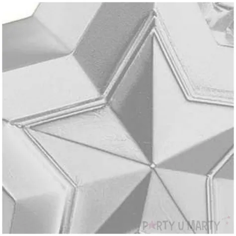 obciaznik do balonow gwiazda srebrny qualatex 150g